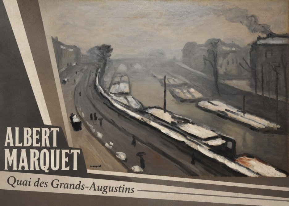 Albert Marquet Quai Des Grands-augustins No4 - Póster