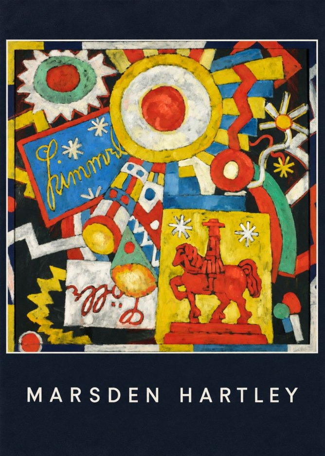 Marsden Hartley Himmel Lille No6 - Póster