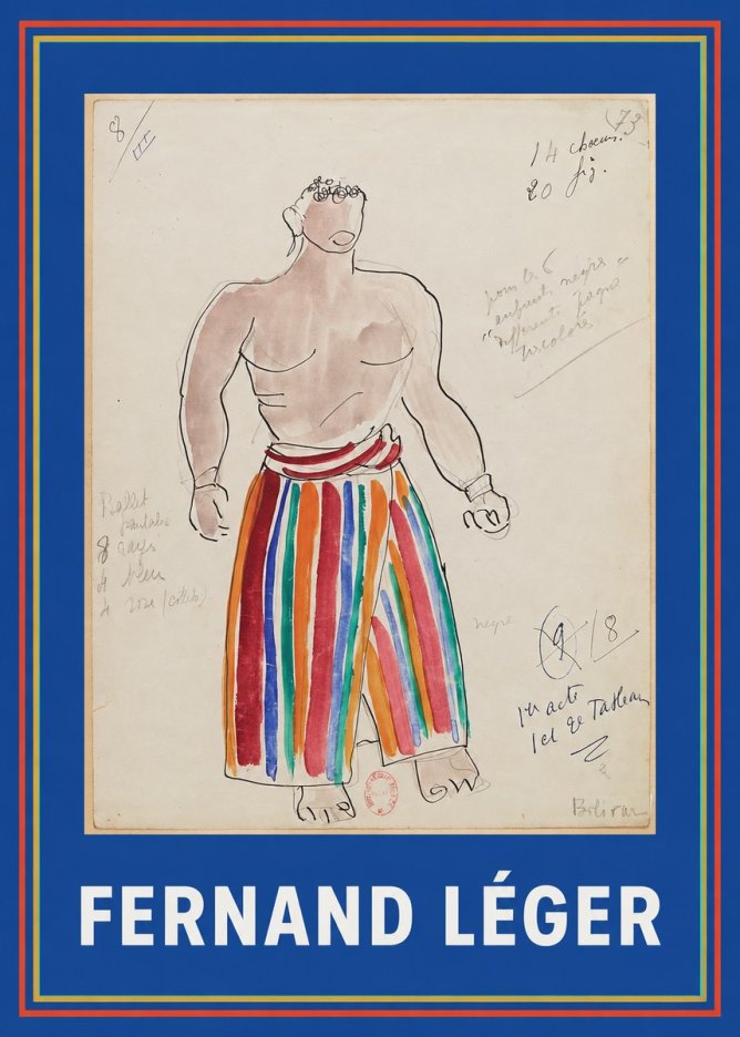 Fernand Léger Ballet Pantalon No1 - Póster