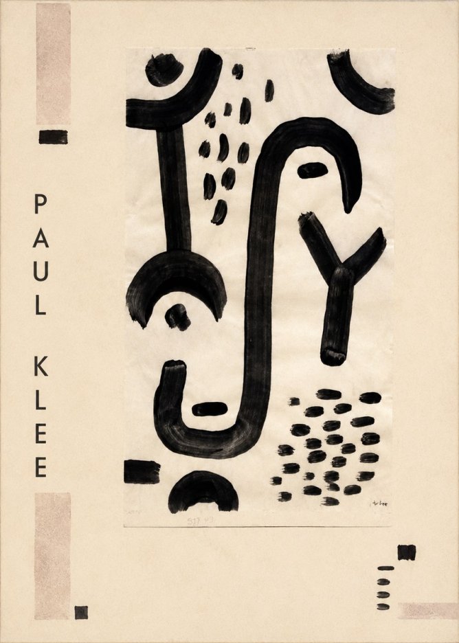 Paul Klee Face of the Goddess No2 - Póster