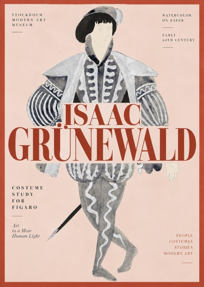 Isaac Grünewald Figaro II No4 - Póster