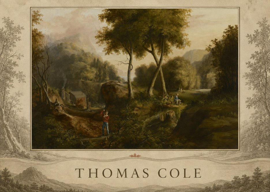 Thomas Cole The Hunter's Return I No3 - Póster