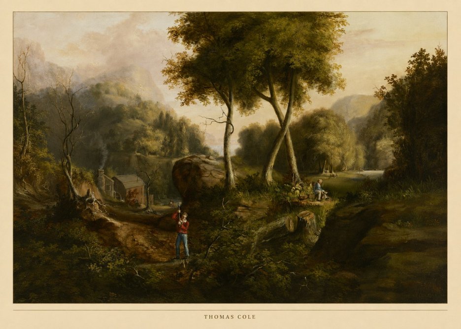 Thomas Cole The Hunter's Return I No5 - Póster