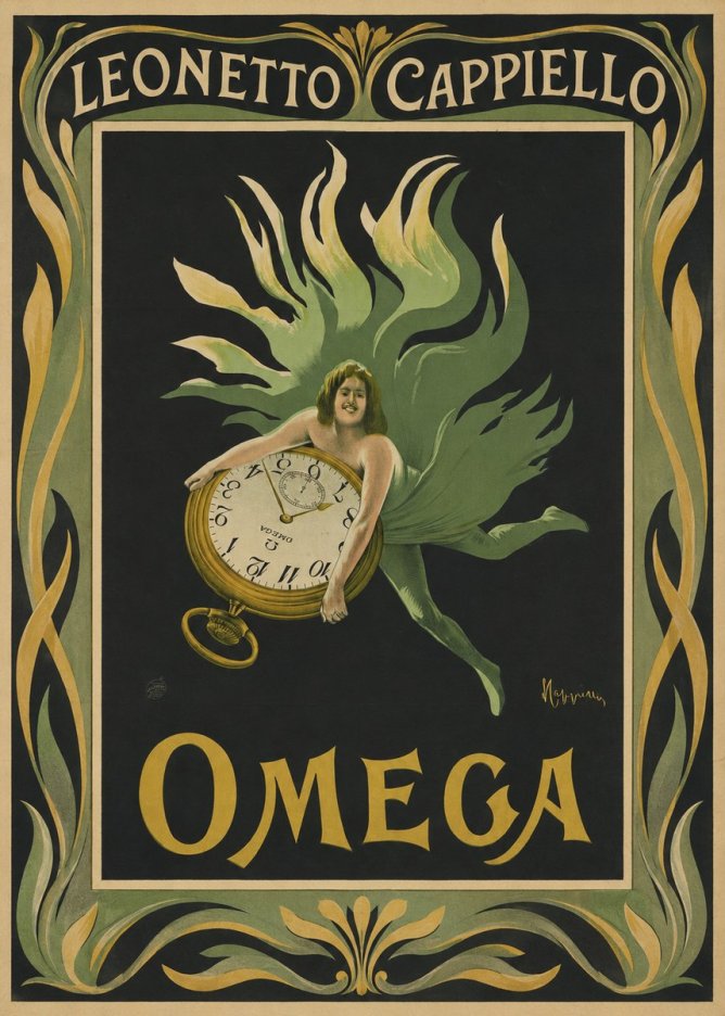 Leonetto Cappiello Omega No1 - Póster