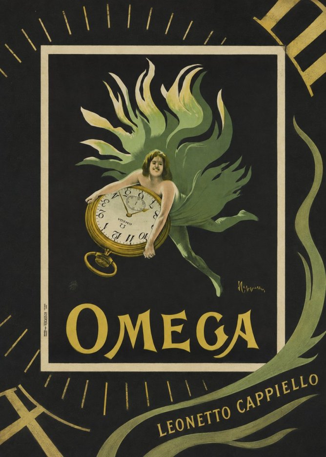 Leonetto Cappiello Omega No5 - Póster
