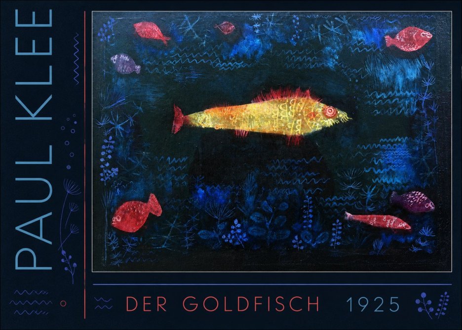 Paul Klee Der Goldfisch No2 - Póster
