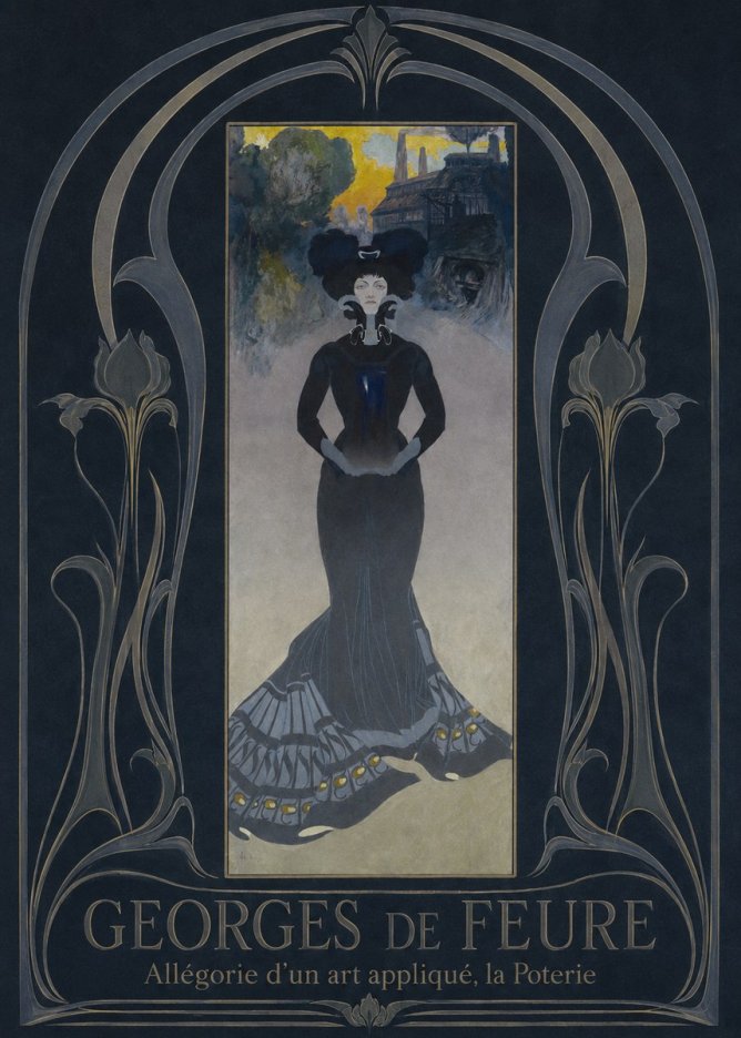 Georges de Feure Allégorie D'un Art Appliqué, La Poterie No3 - Póster
