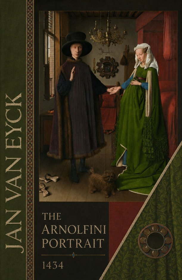 Jan van Eyck The Arnolfini Portrait V No4 - Póster