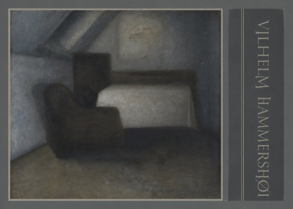 Vilhelm Hammershøi Interior, Strandgade 30 III No2 - Póster