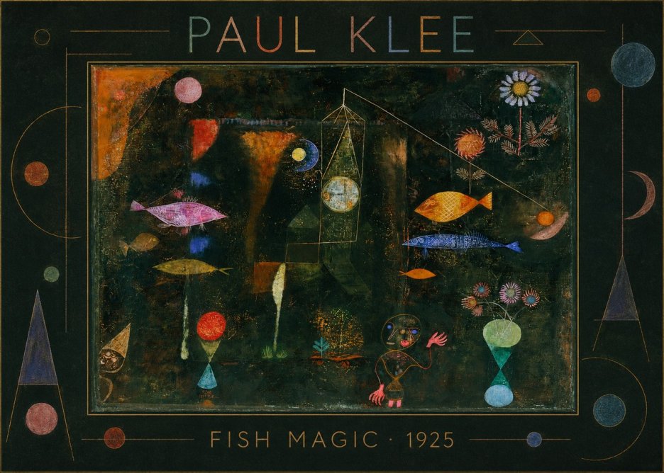 Paul Klee Fish Magic II No1 - Póster