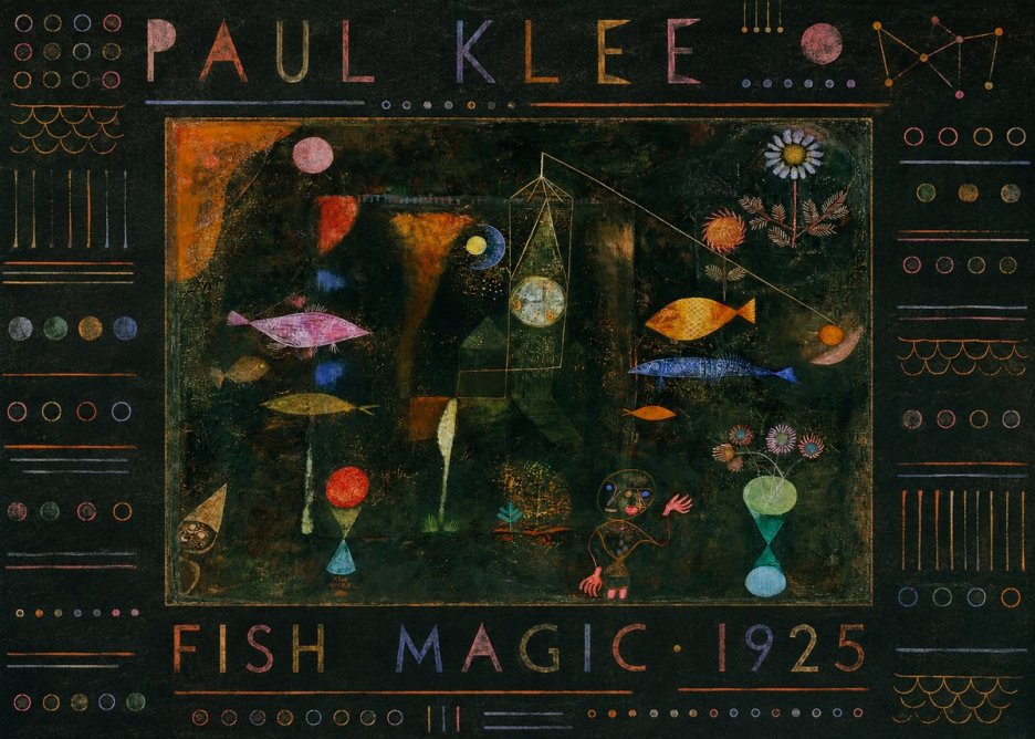 Paul Klee Fish Magic II No3 - Póster