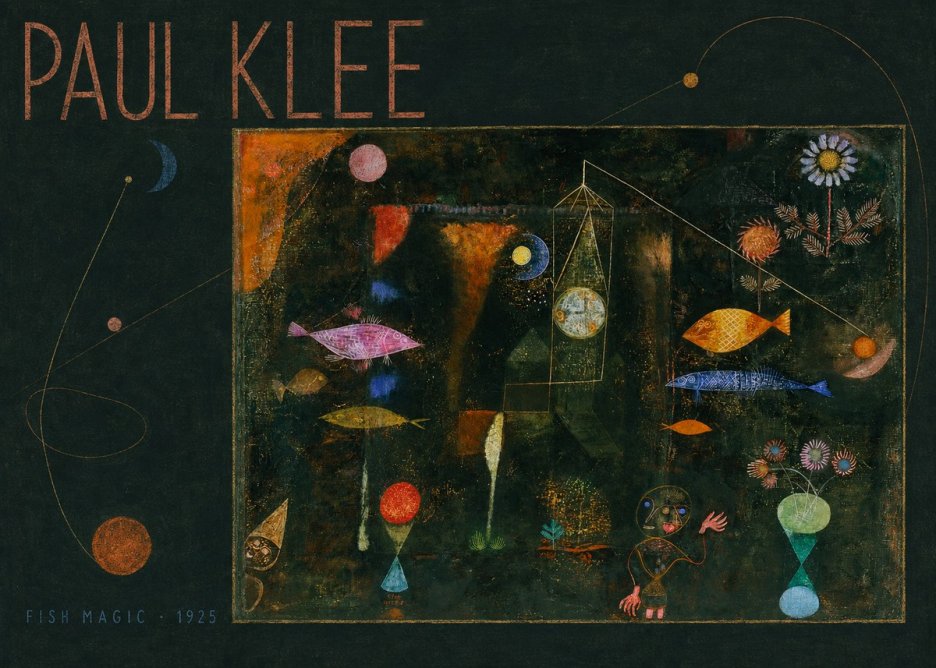 Paul Klee Fish Magic II No5 - Póster