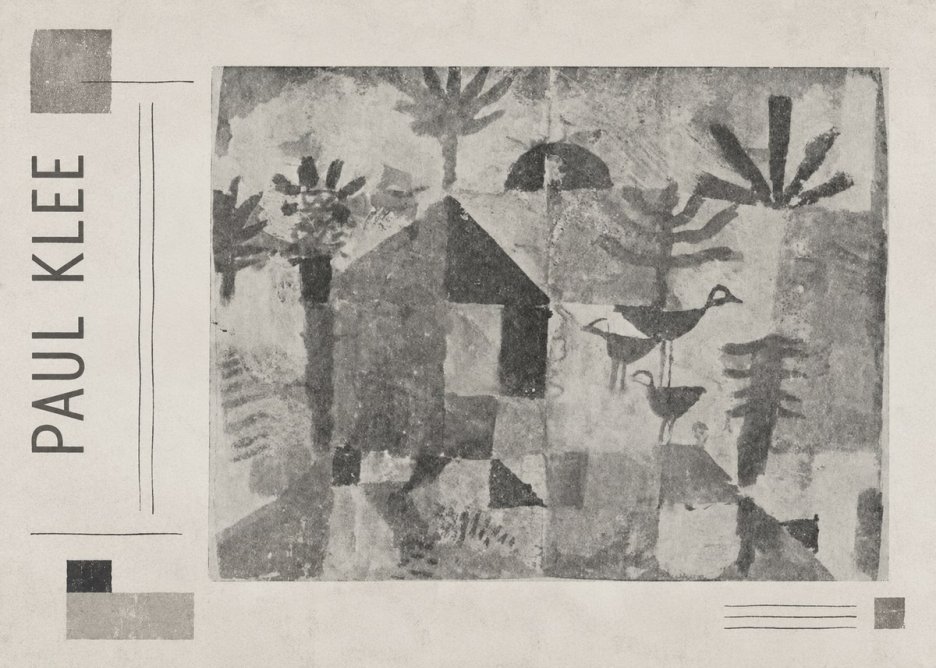 Paul Klee The Niesen No2 - Póster