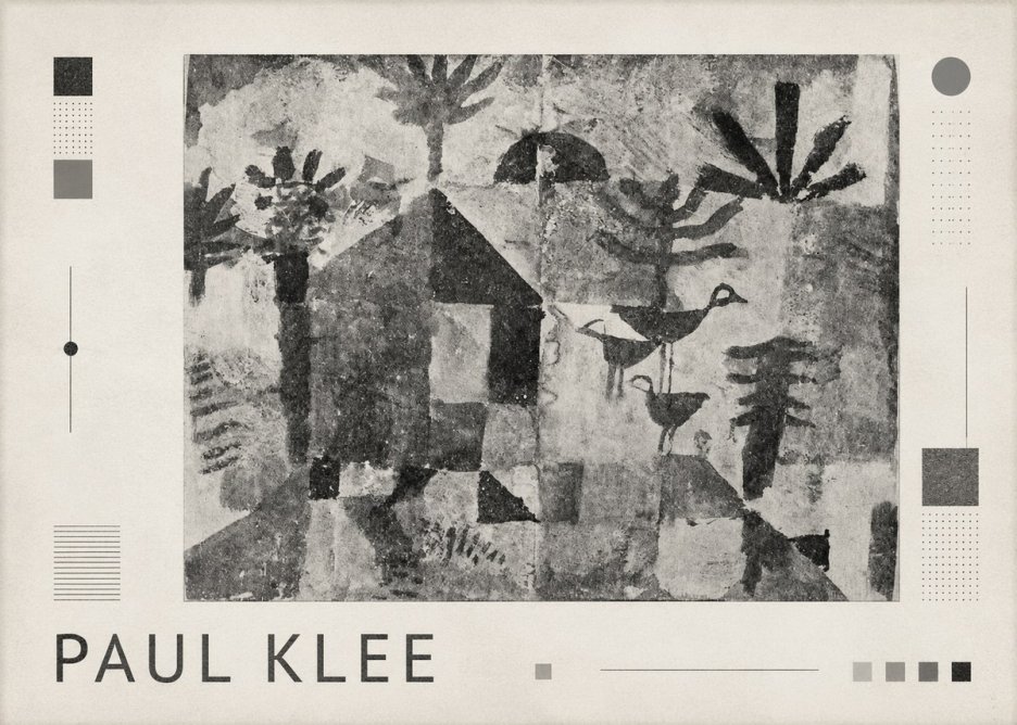 Paul Klee The Niesen No3 - Póster
