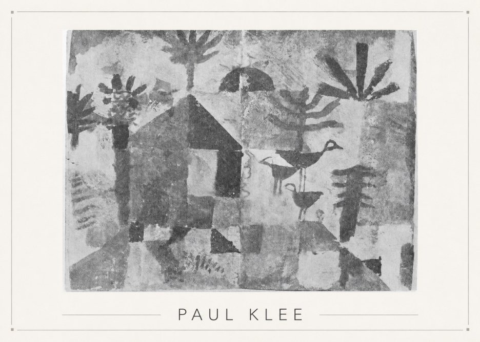Paul Klee The Niesen No4 - Póster
