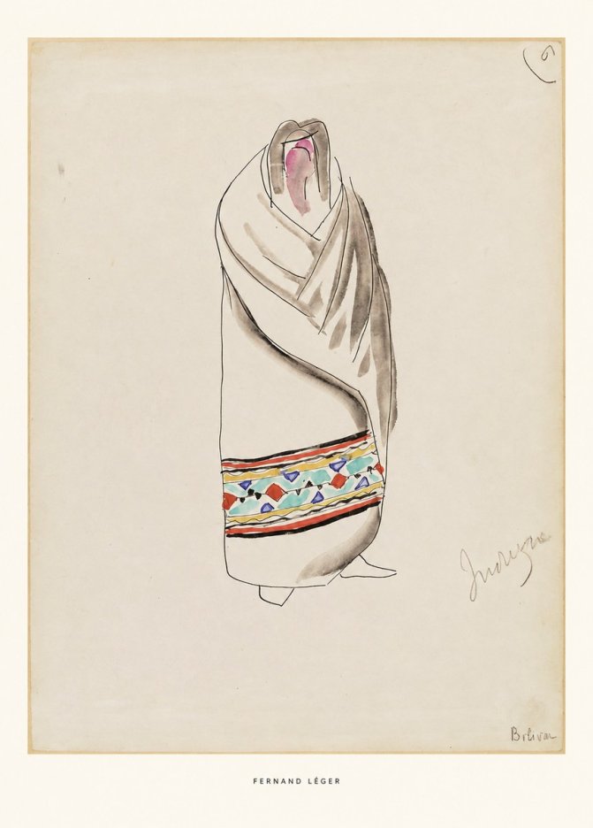 Fernand Léger Indiene, Bolivia No5 - Póster
