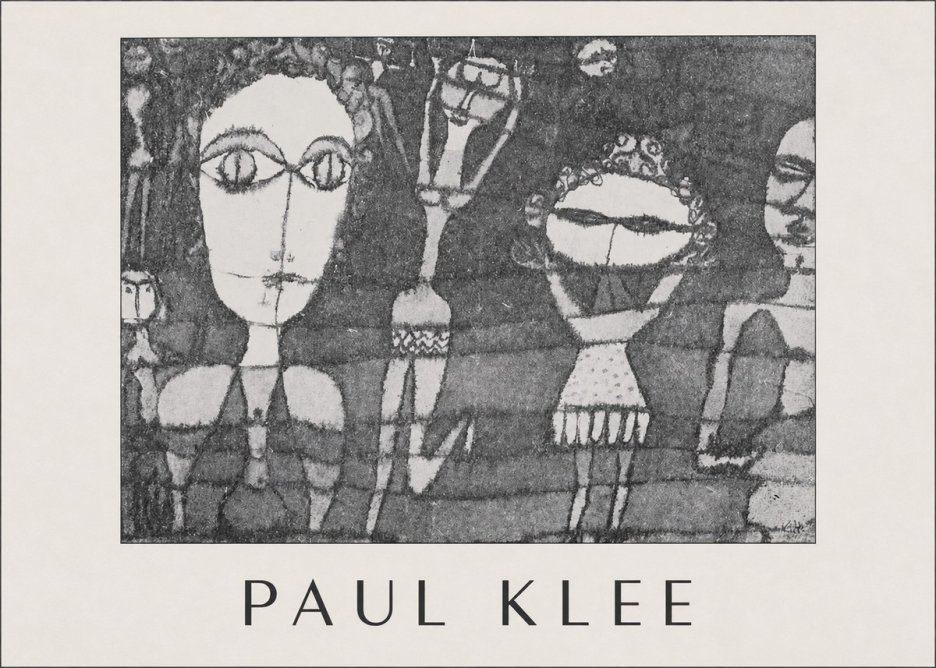 Paul Klee Specter of a Genius No1 - Póster
