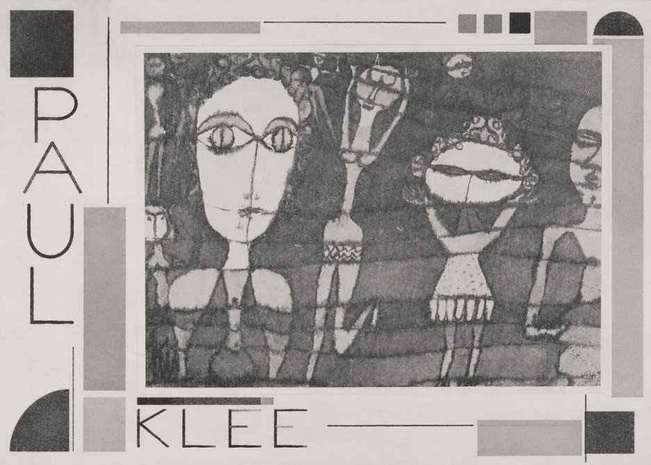 Paul Klee Specter of a Genius No2 - Póster