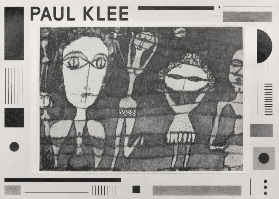 Paul Klee Specter of a Genius No3 - Póster