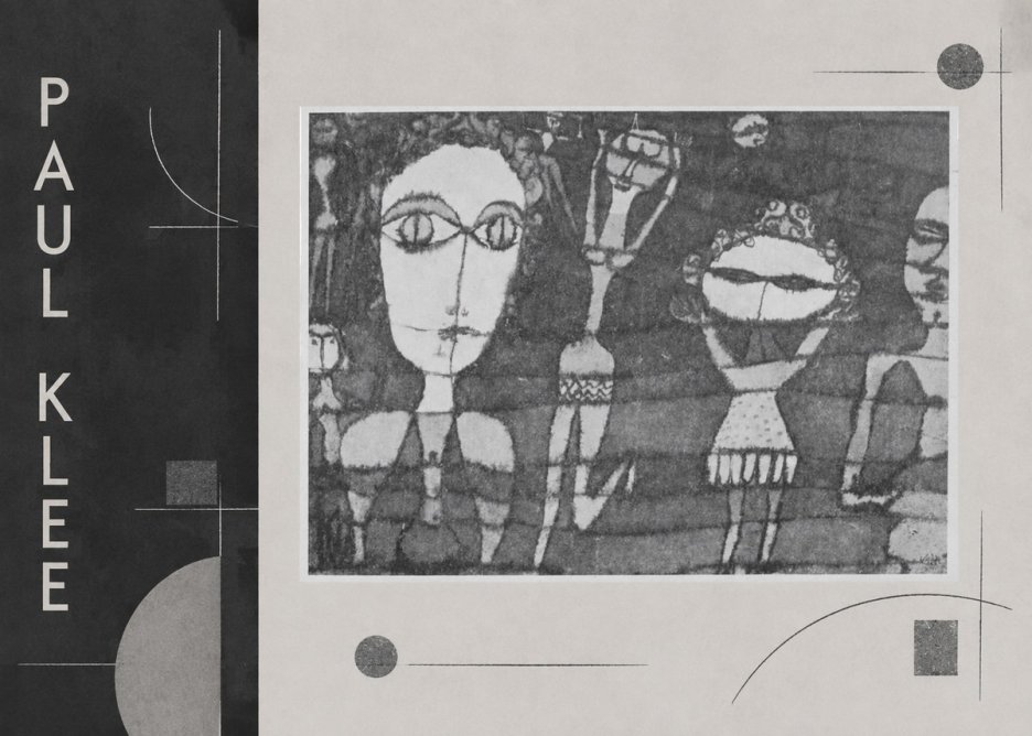 Paul Klee Specter of a Genius No4 - Póster