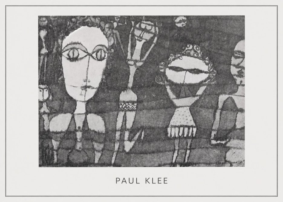 Paul Klee Specter of a Genius No5 - Póster