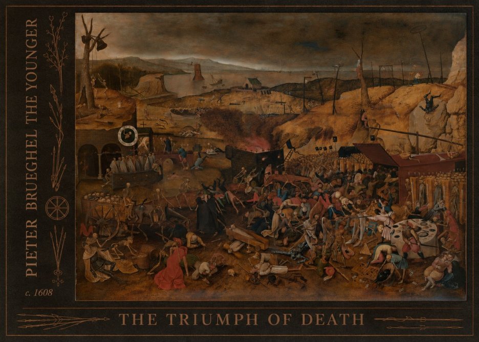 Pieter Bruegel The Triumph of Death II No2 - Póster