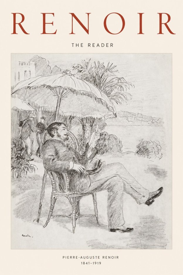 Renoir The Reader II No1 - Póster
