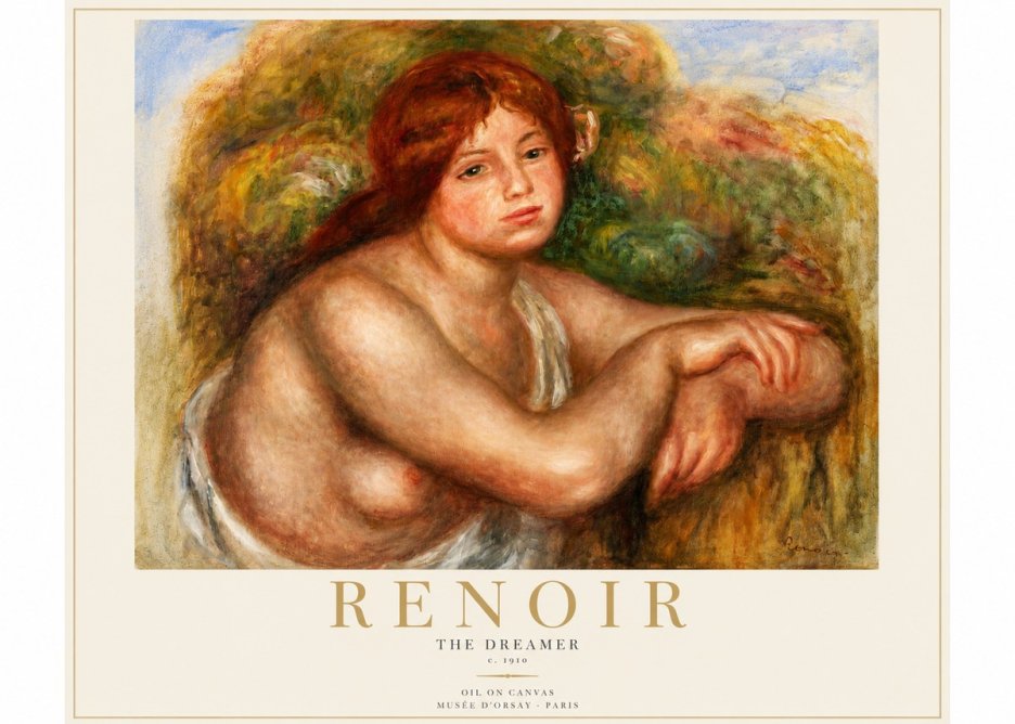 Renoir The Dreamer No2 - Póster