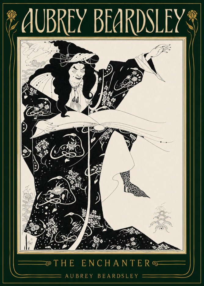 Aubrey Beardsley The Rehearsal No5 - Póster