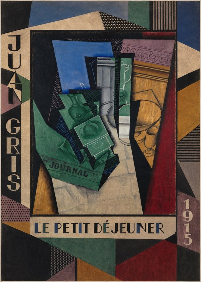 Juan Gris Le Petit Déjeuner No2 - Póster
