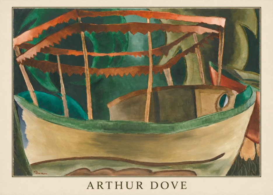 Arthur Dove Ferry Boat No4 - Póster