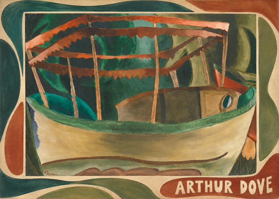 Arthur Dove Ferry Boat No5 - Póster