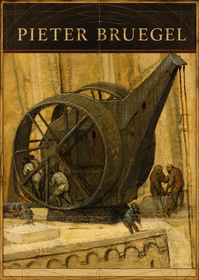 Pieter Bruegel The Crane No3 - Póster