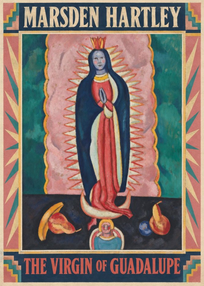 Marsden Hartley The Virgin of Guadalupe No3 - Póster