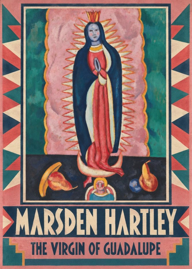 Marsden Hartley The Virgin of Guadalupe No6 - Póster
