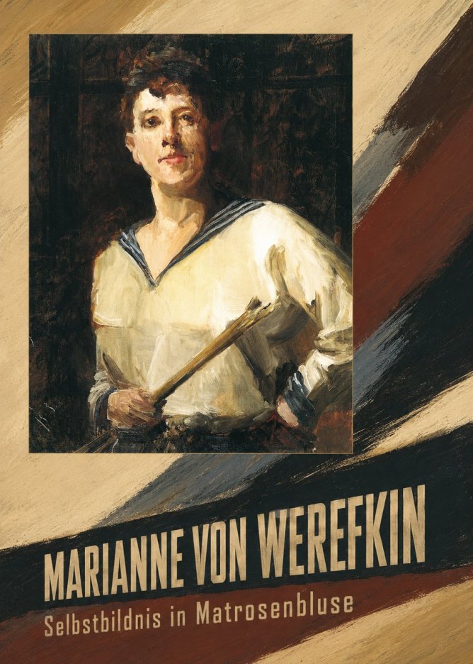Marianne von Werefkin Selbstbildnis in Matrosenbluse No5 - Póster