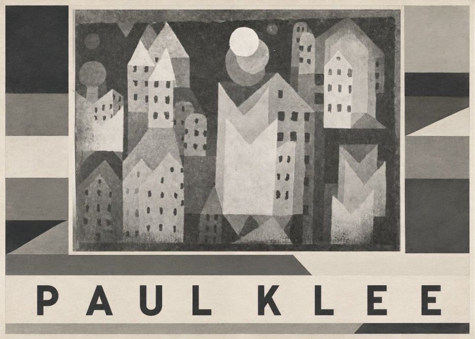 Paul Klee City of Churches No3 - Póster