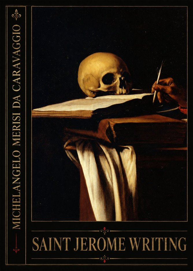 Michelangelo Merisi da Caravaggio Saint Jerome Writing III No3 - Póster