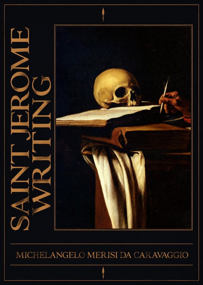 Michelangelo Merisi da Caravaggio Saint Jerome Writing III No4 - Póster