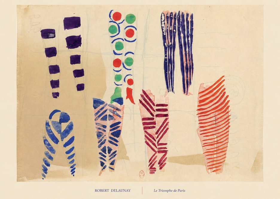 Robert Delaunay Le Triomphe De Paris IV No6 - Póster