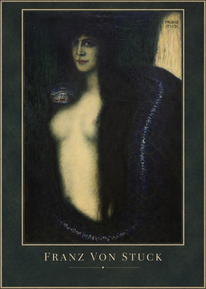 Franz von Stuck The Sin II No1 - Póster