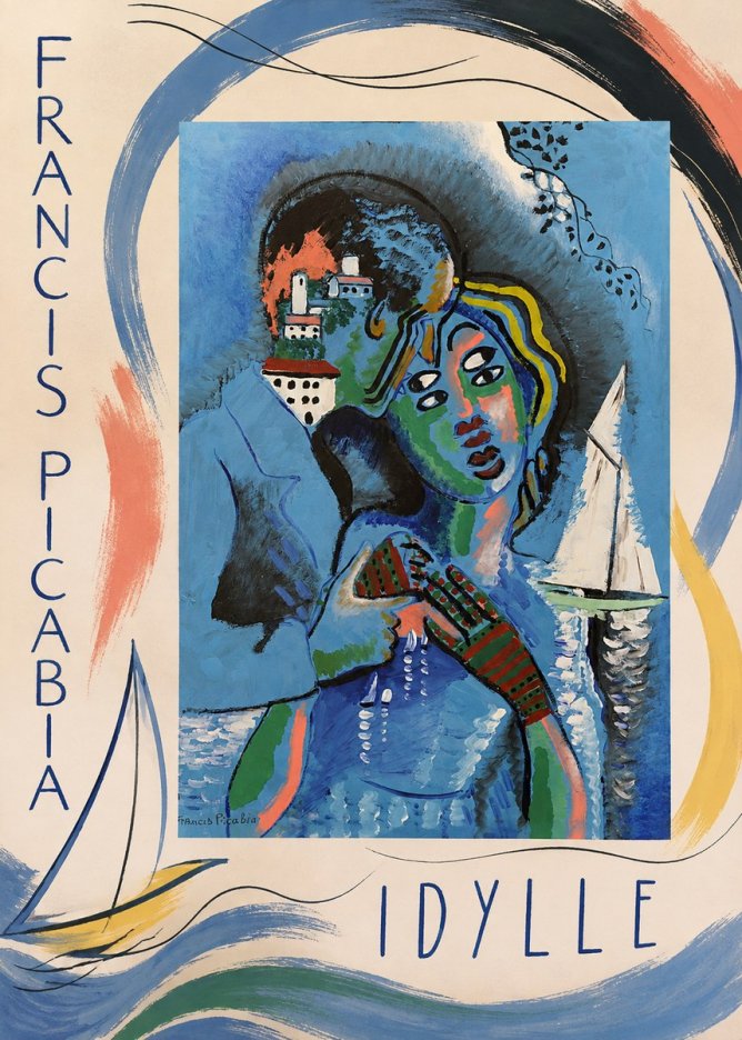 Francis Picabia Idylle No4 - Póster