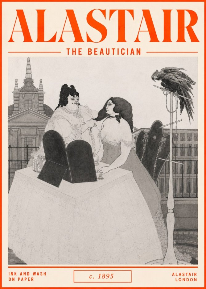 Alastair The Beautician No2 - Póster