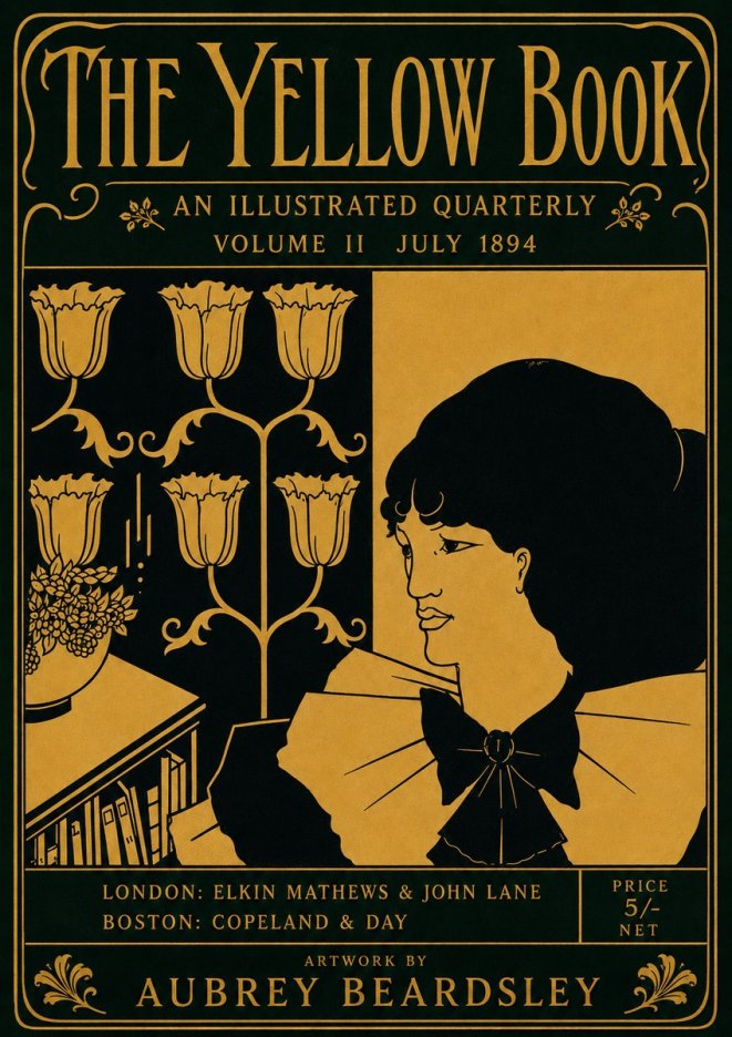 Aubrey Beardsley The Yellow Book - Volume Ii July 1894 No4 - Póster