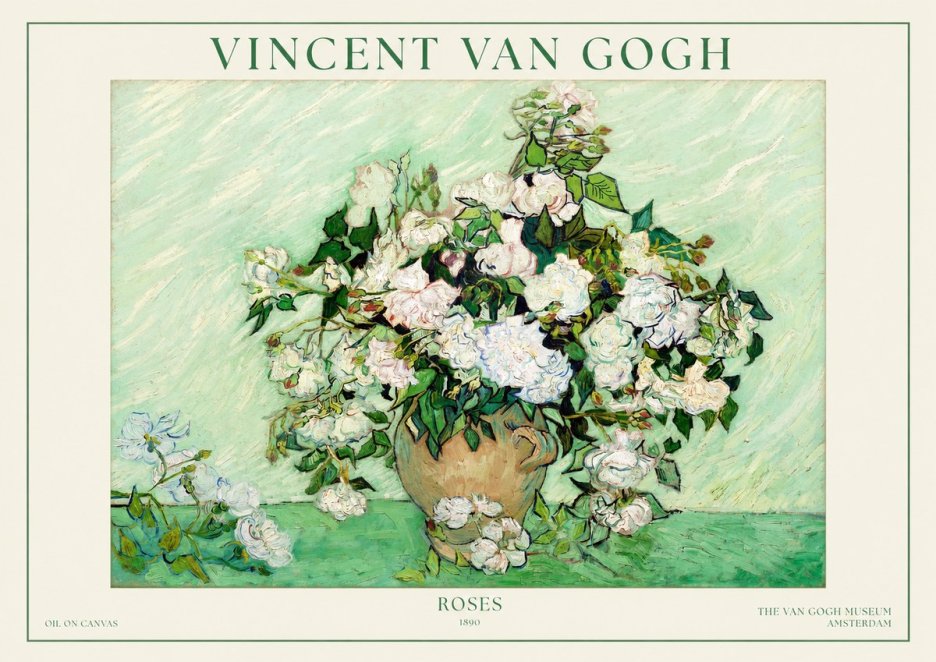 Van Gogh Roses II No1 - Póster