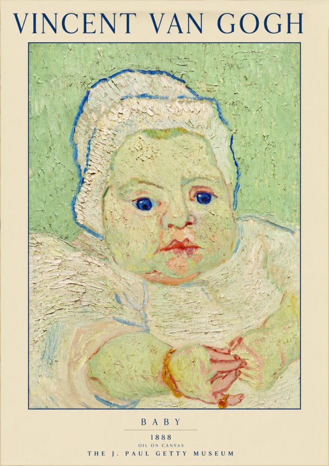 Van Gogh Baby No3 - Póster