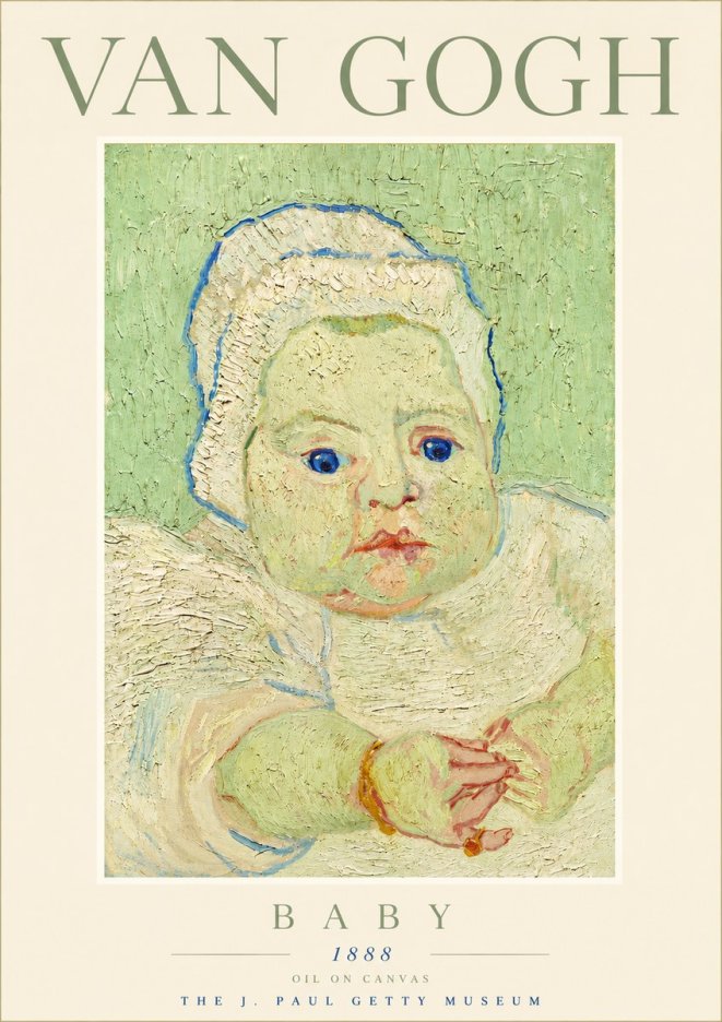 Van Gogh Baby No4 - Póster