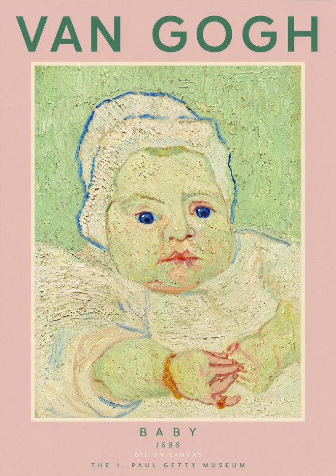 Van Gogh Baby No5 - Póster