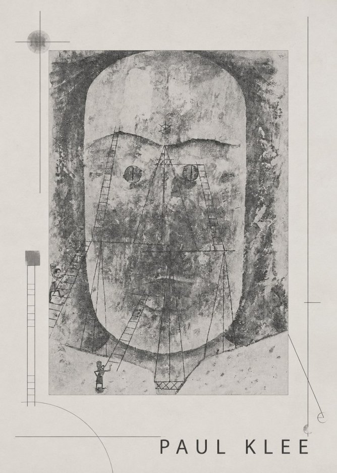 Paul Klee Monument in the Fertile Land No1 - Póster