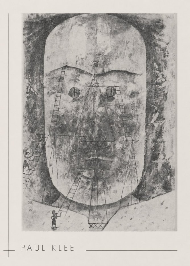 Paul Klee Monument in the Fertile Land No3 - Póster